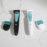 TanoShave with Dual Blade Razor Technology Unisex Electric Groomer White