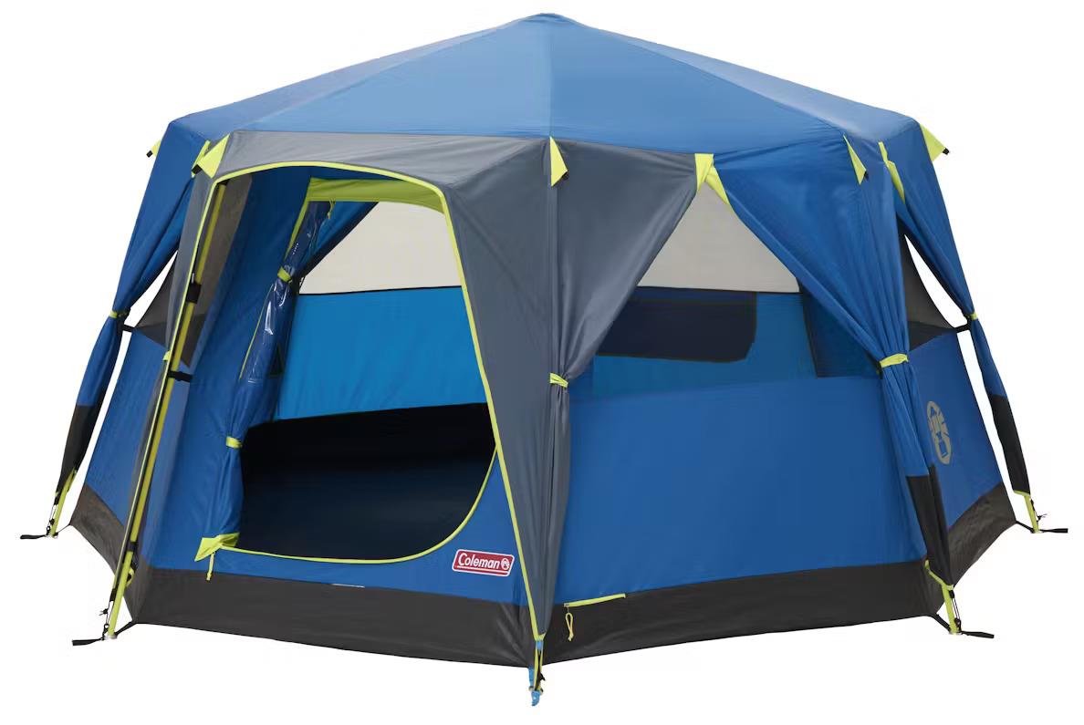Coleman OctaGo 3 Man Dome WeatherTec Tent Blue