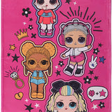 L.O.L. Surprise! Bath Beach Towel 70 x 140 cm Pink