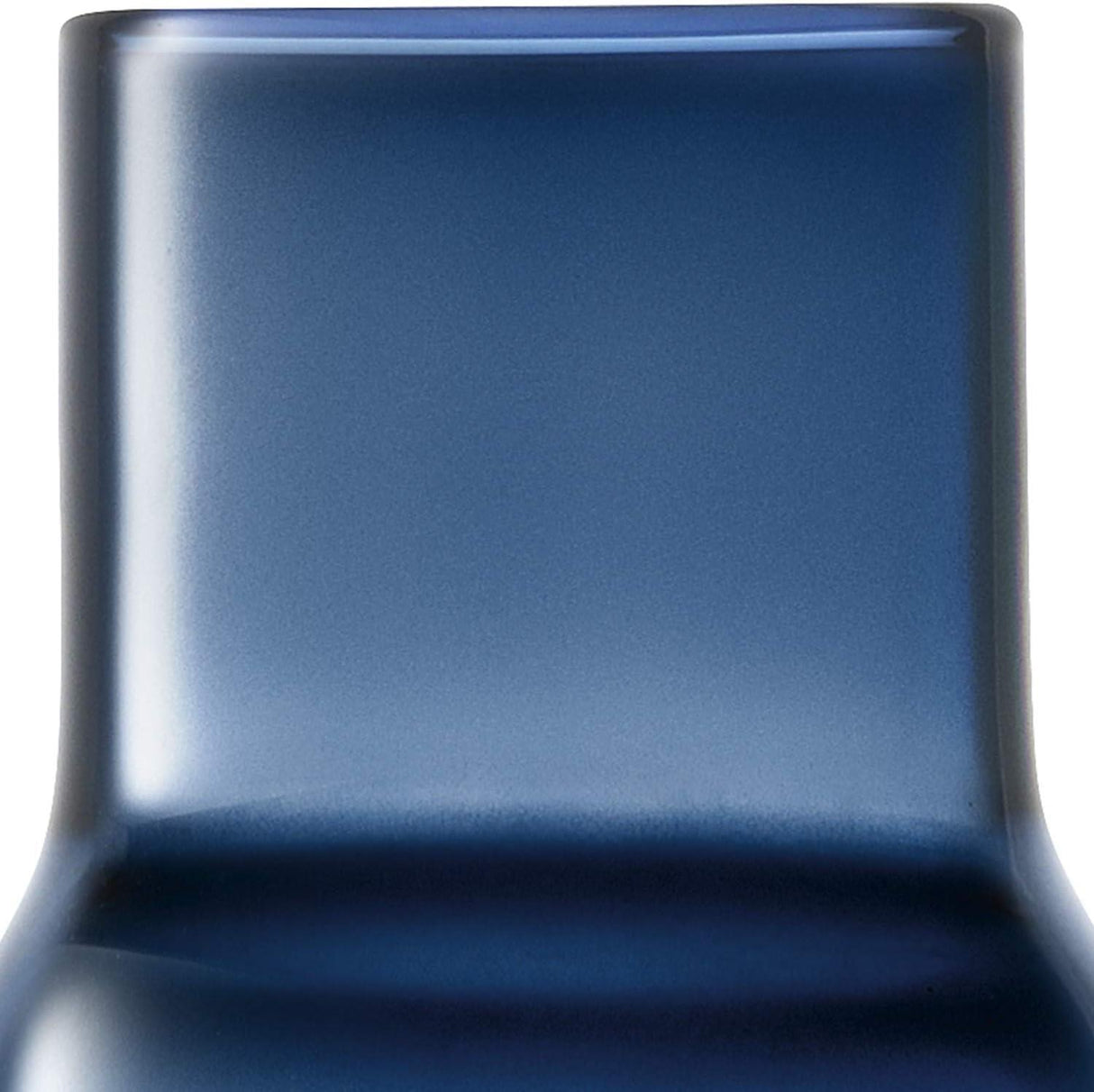 LSA Utility Vase H19cm Handmade Sapphire Blue Glass Design