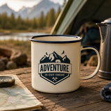 Wayfarer's Campfire Enamel Mug Cream 354ml