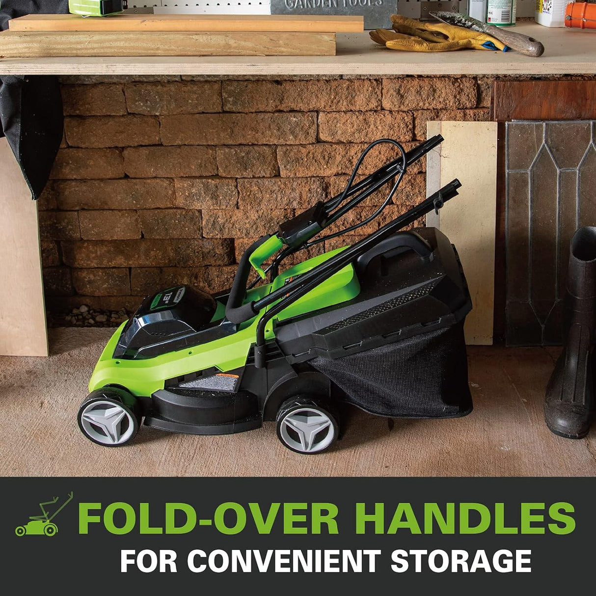 Greenworks 24V 33cm Lawn Mover Tool only Excludes Battery