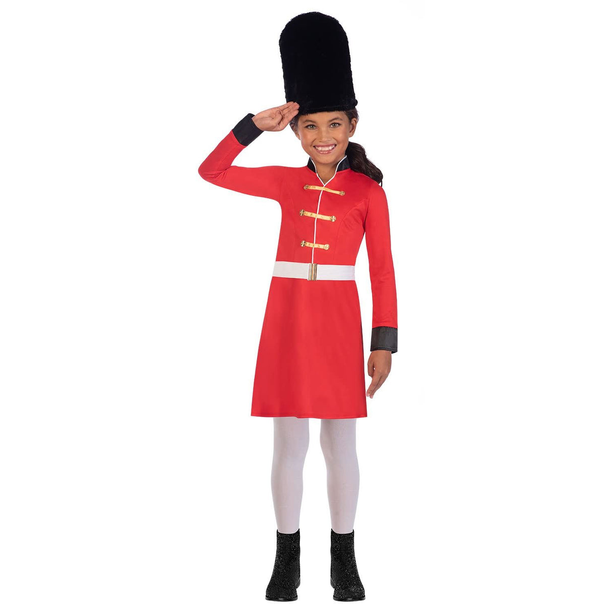 Child Royal Queens Guard Costume - 6-8 Years