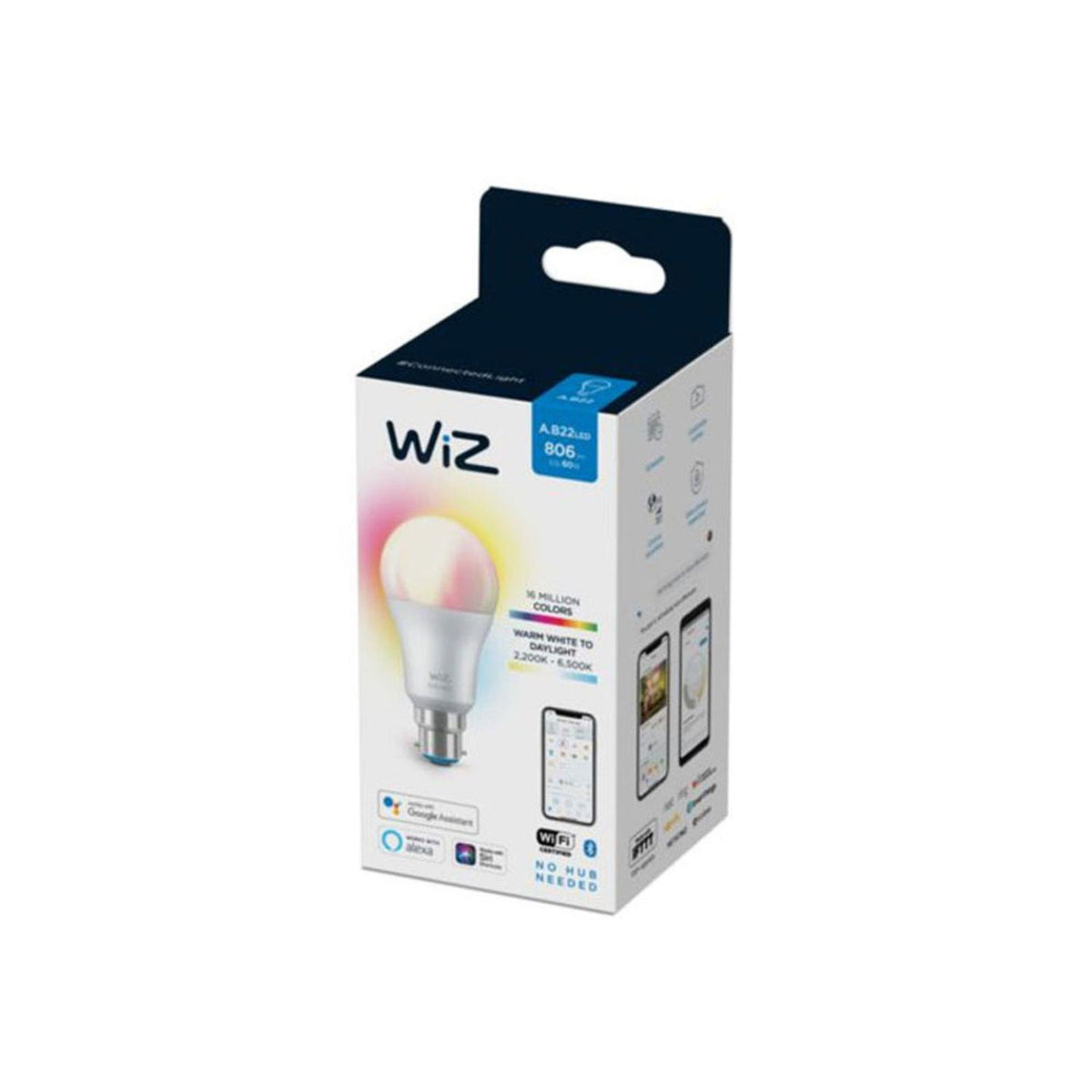 WiZ 94-WZ929002383802 Smart Bulb B22 White