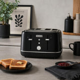 KENWOOD Elegancy TFP10.A0BK 4-Slice Toaster 1800 W Black