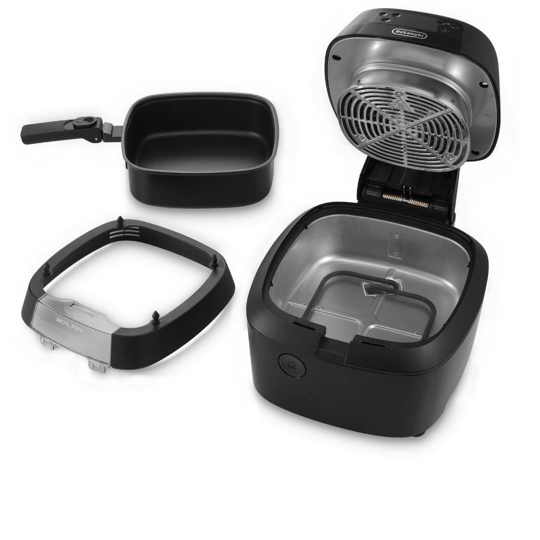 De'Longhi IdealFry Digital 1400W Air Fryer Black EU Plug