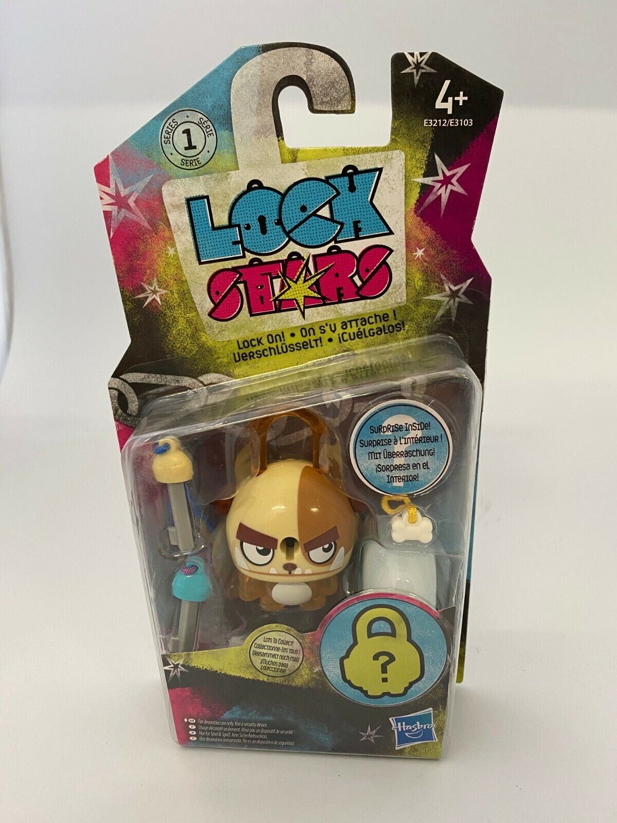 Hasbro Lock Stars Series 1,2 - 1 x Random Selection, 48 Characters to Collect