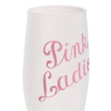 Fandomania Grease 'Pink Ladies' Frosted Flute Glass