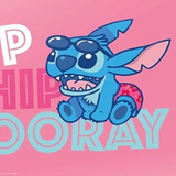 Disney Stitch Hip Hip Hooray Desk Mouse Mat