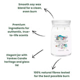 Yankee Candle Signature Magical Bright Lights Large Jar White 567g