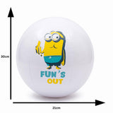 Minions Inflatable Beach Ball 21cm Diameter White