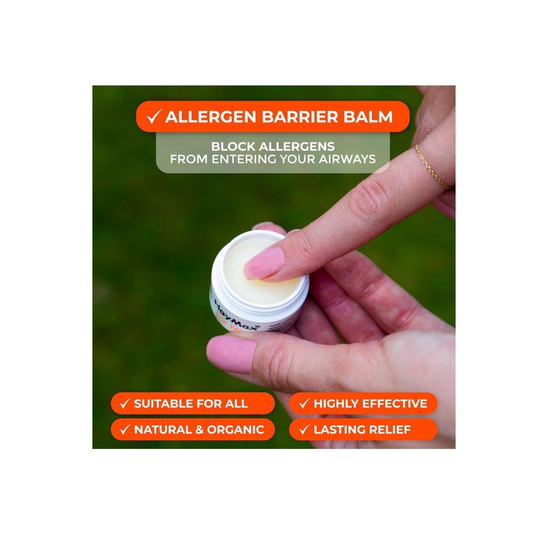 HayMax Organic Allergen Barrier Balm Aloe Vera Beyond Recommended Use Date 5ml