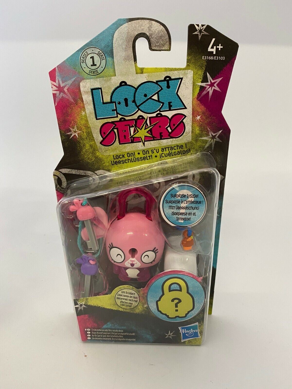 Hasbro Lock Stars Series 1,2 - 1 x Random Selection, 48 Characters to Collect