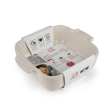 Peugeot Appolia Square Baker Dish 18cm Ecru