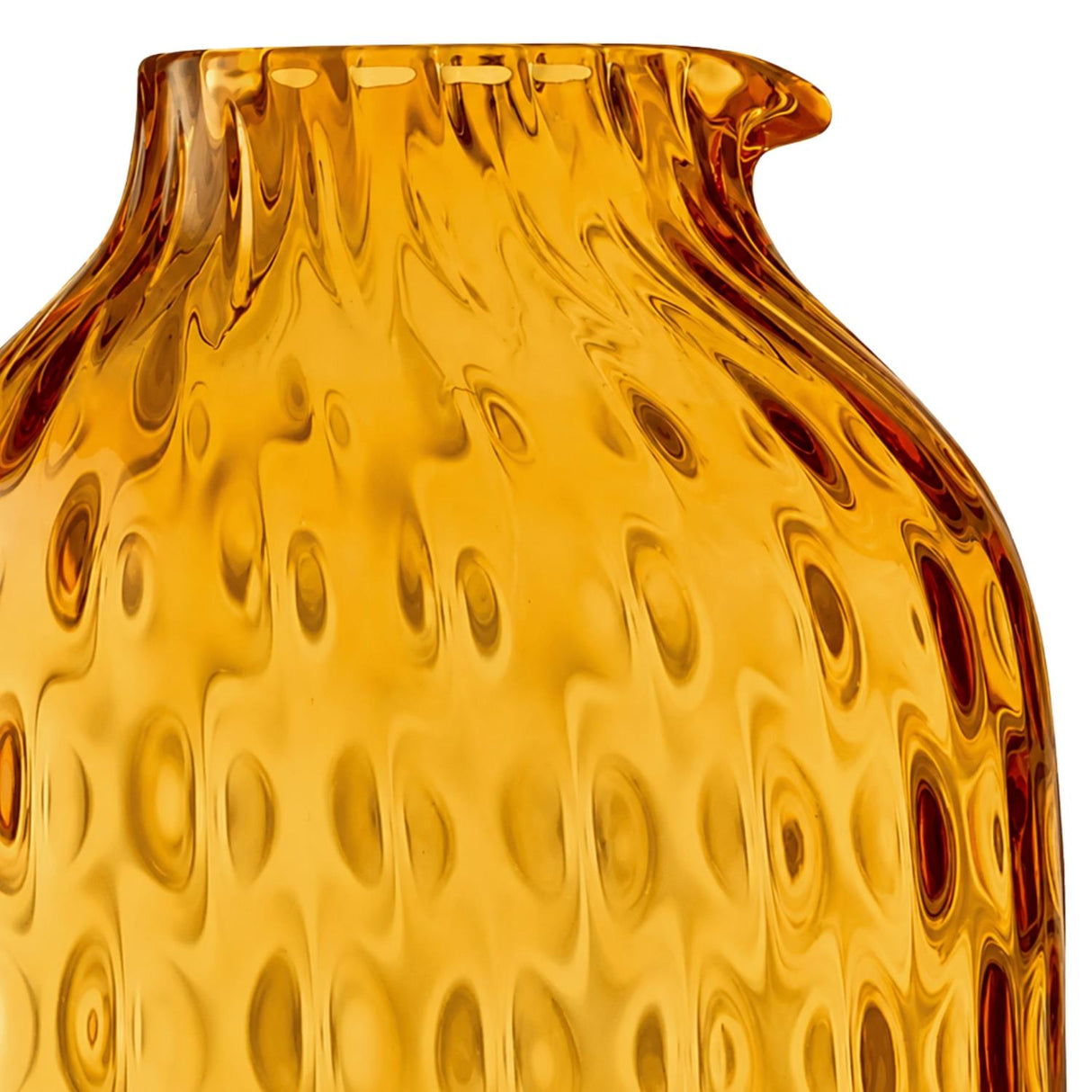 LSA Dapple 1L Glass Carafe Amber