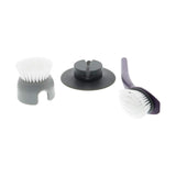Calitek Washing Up Brush Set of Two with Suction Cup Holder
