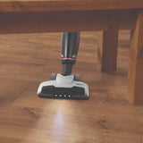 Morphy Richards 2-in-1 vacuum cleaner with LED lights for efficient cleaning under furniture