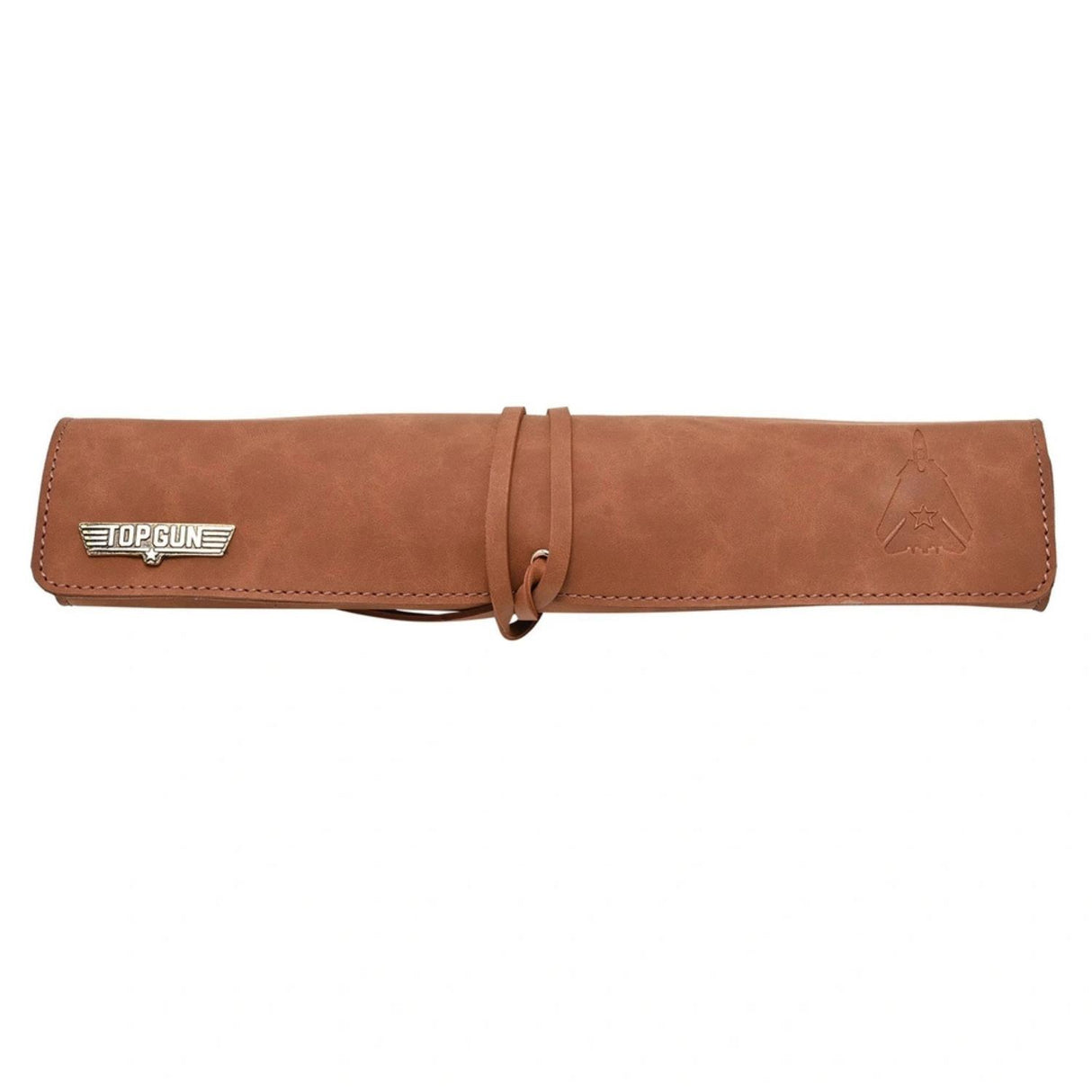 Top Gun PU Leather Tool Wrap Tan