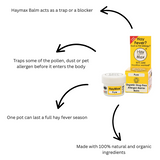 HayMax Organic Allergen Barrier Balm Pure 5ml Expiry 07/24