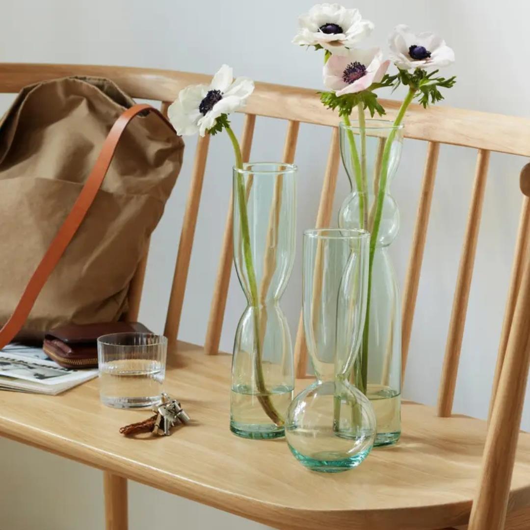 LSA Canopy Recyled Glass Trio Vast Set of 3