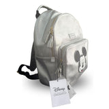 Disney Mickey Mouse Backpack with Adjustable Padded Straps Silver