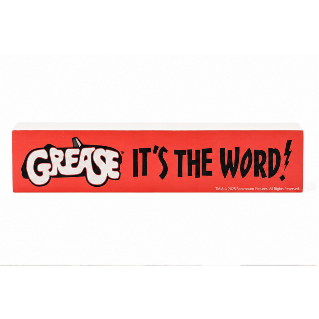 Fandomania Grease 'It's The Word' Mantel Plaque Multi