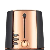 Kenwood Abbey Lux TCP05.C0DG 2 Slice Toaster Dark Grey and Rose Gold