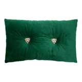 Emerald Panther Cushion 30 x 50cm