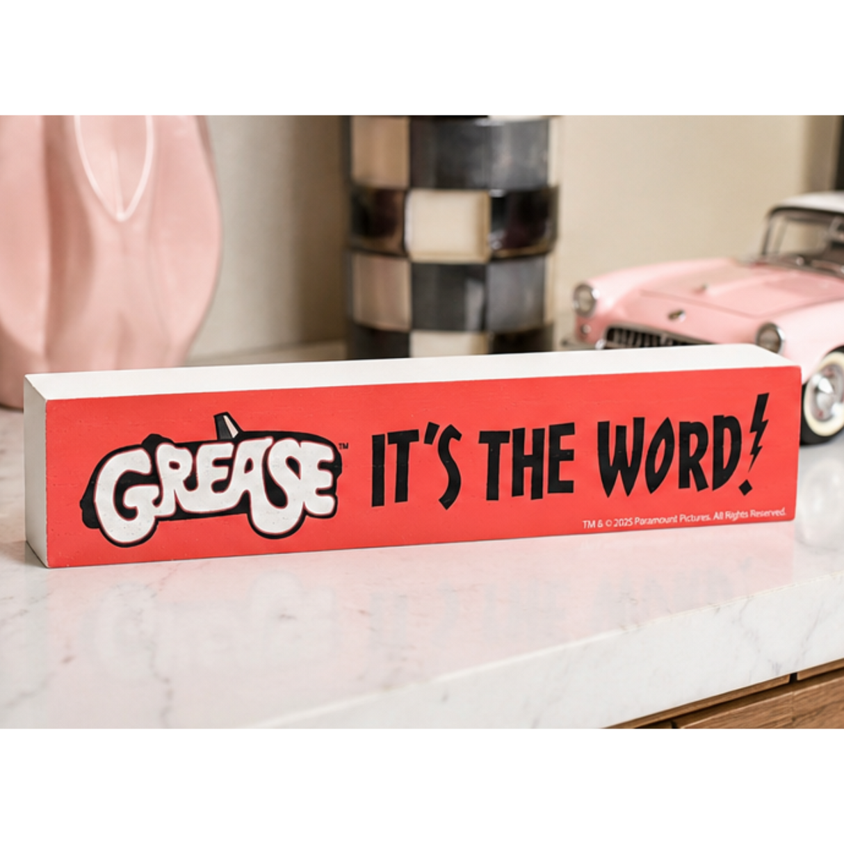 Fandomania Grease 'It's The Word' Mantel Plaque Multi