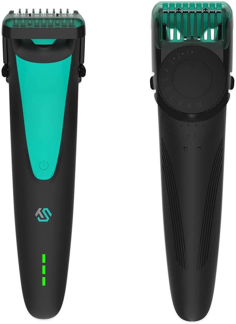 New Razor Technology TanoShave with Dual Blade Razor Technology Unisex Electric Groomer Bla ...