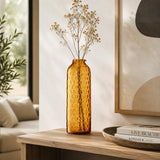 LSA Dapple 1L Glass Carafe Amber