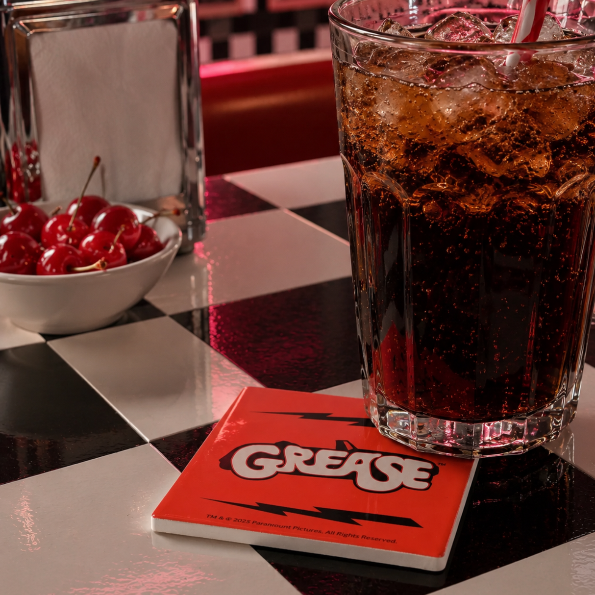 Fandomania Grease Lightning Coaster Red