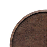 LSA City Walnut and Cork Serving Tray D40cm