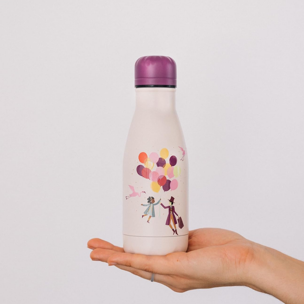Willy Wonka Stainless Steel Hot and Cold Bottle 260ml