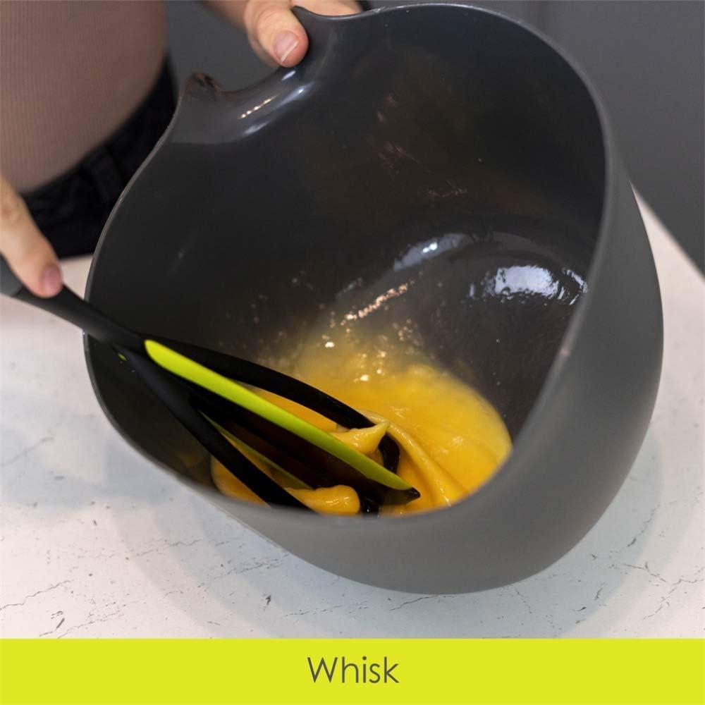 CALITEK 3-in-1 Whisk, Spatula & Chopper – Green