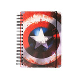 Marvel Captain America A5 Spiral Notebook