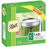 Ball Replacment Wide Mouth Lids (Pack of 12)
