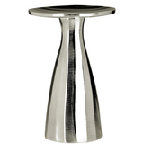 Kensington Townhouse Large Silver Candle Holder