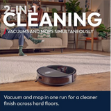 HOOVER HG2 Turbo Slim Hydro Pro Robot Vacuum Cleaner Black