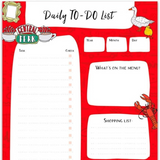 Friends A5 Daily To-Do List Note Pad Planner