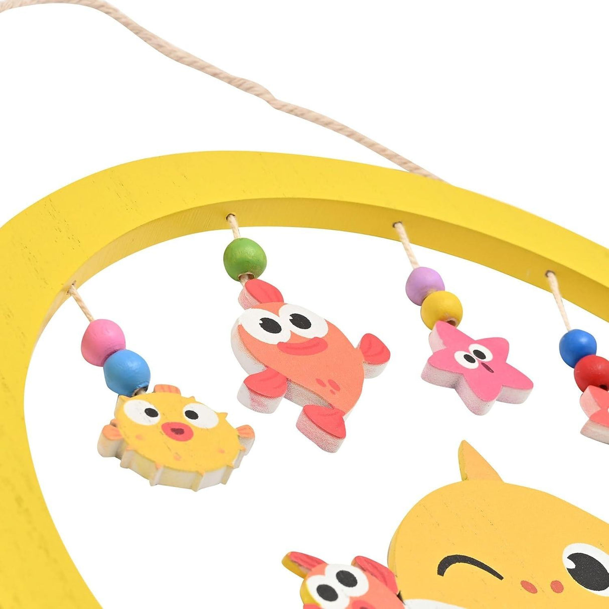 Baby Shark Hanging Plaque Yellow