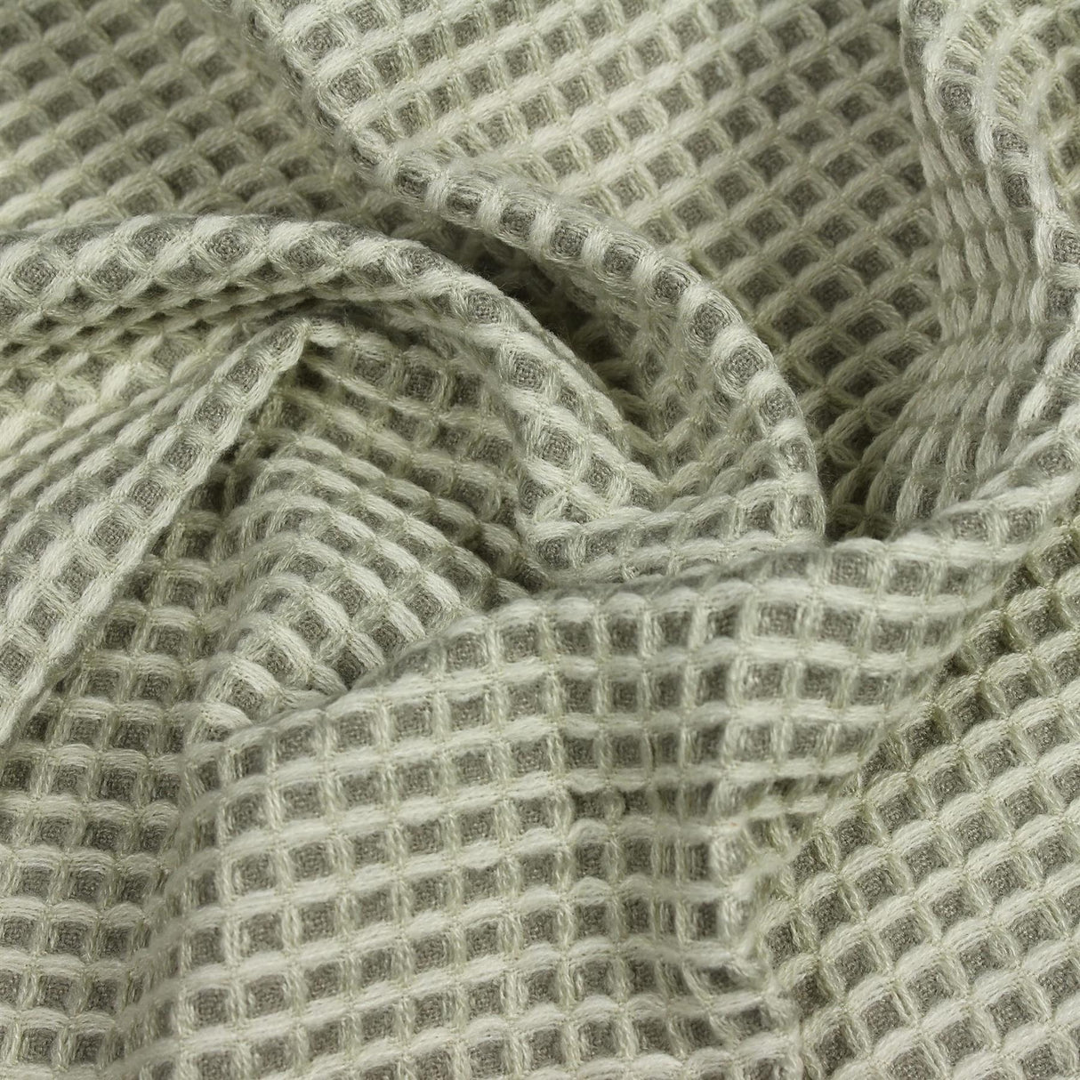 Rowan Waffle Woven Throw 132cm x 180cm Natural