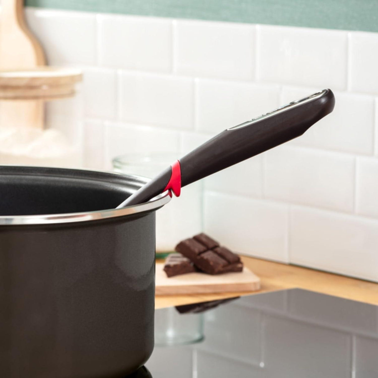 Tefal Ingenio High Temperature Resistance Robust Ladle Black