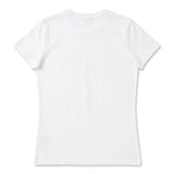 Women's Mickey Mouse T-Shirt 100% Cotton Sequin Detail Size XS White