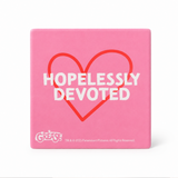 Fandomania Grease 'Hopelessly Devoted' Coaster Pink
