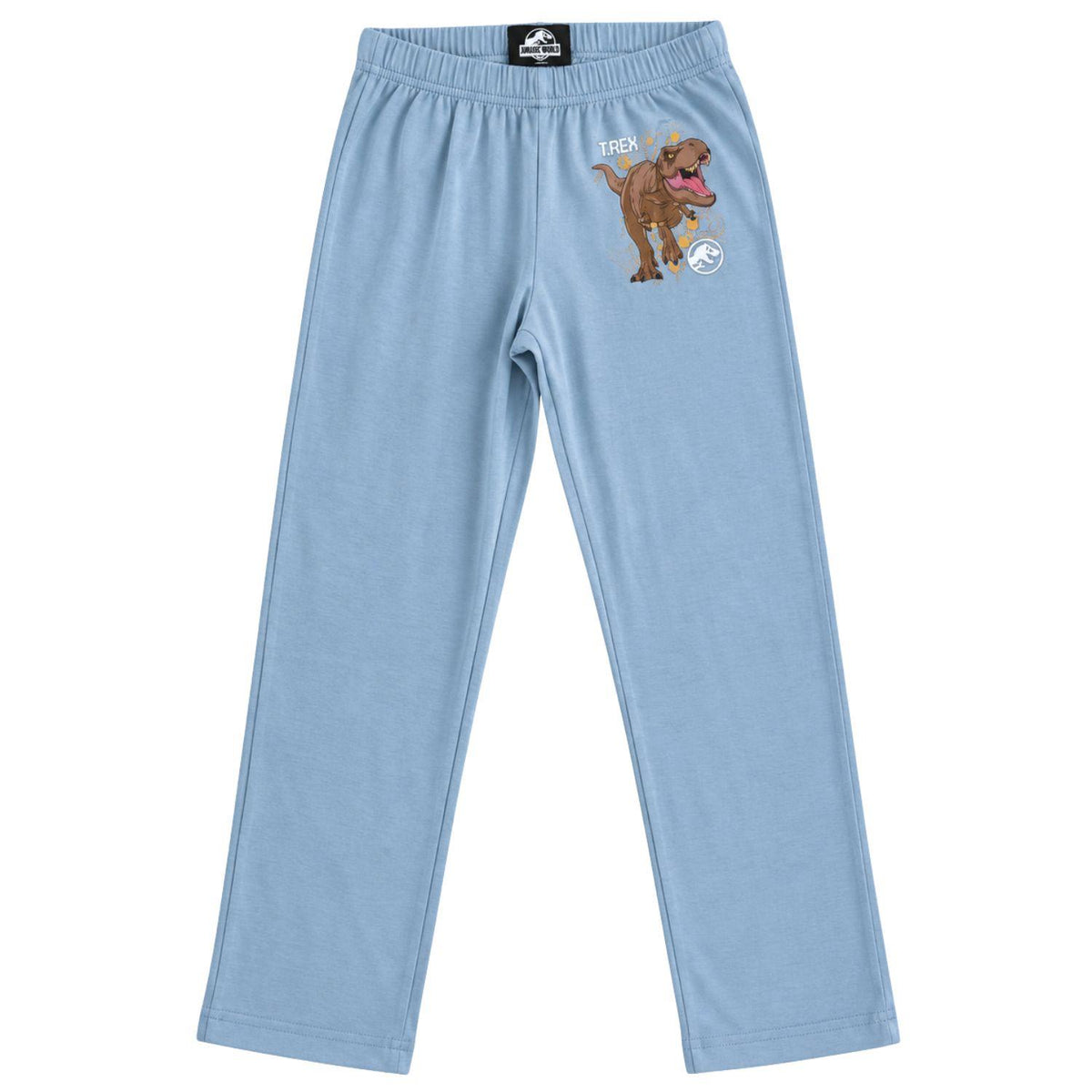 Jurassic World Boys T-Rex 100% Cotton Pyjama Set 11-12 Years Grey