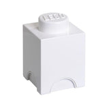 LEGO Round 1-Stud 1.2L Stackable Storage Brick White