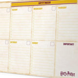 Harry Potter Gryffindor A4 Weekly Notepad Planner