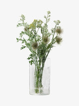 LSA Wicker Collection Mouth Blown Glass Container with Lid H24.5cm