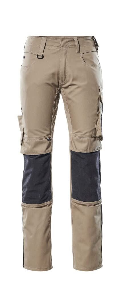 Mascot Unisex Oldenburg Trousers Mannheim Size L82cm/C44 in Black/Dark Anthracite